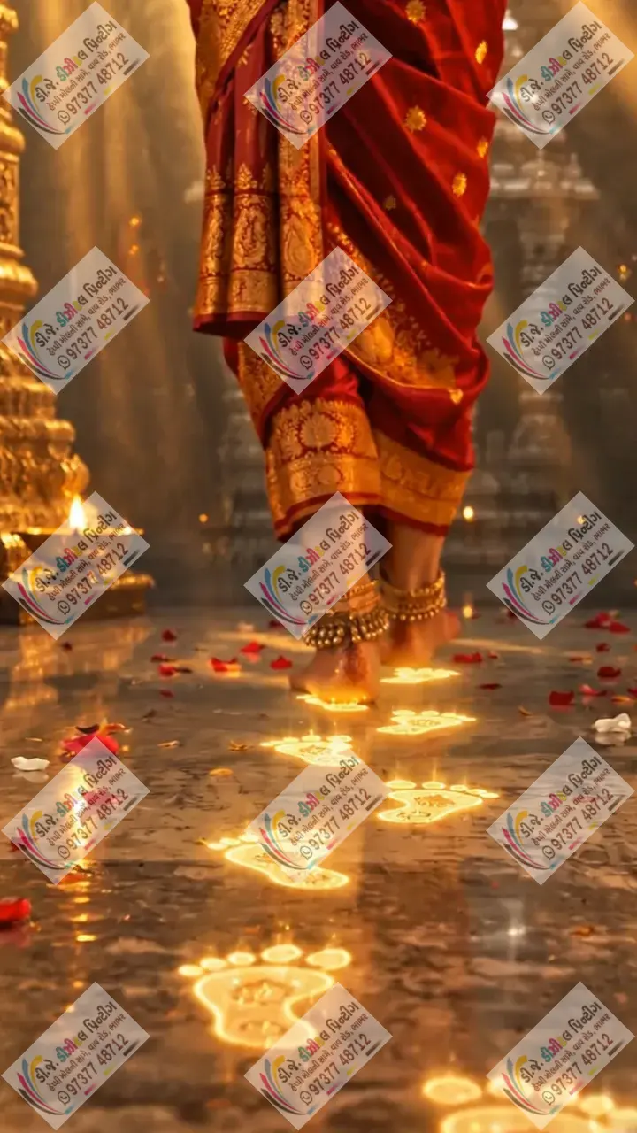 Happy Navratri 3D Status Video for Social Media Sharing