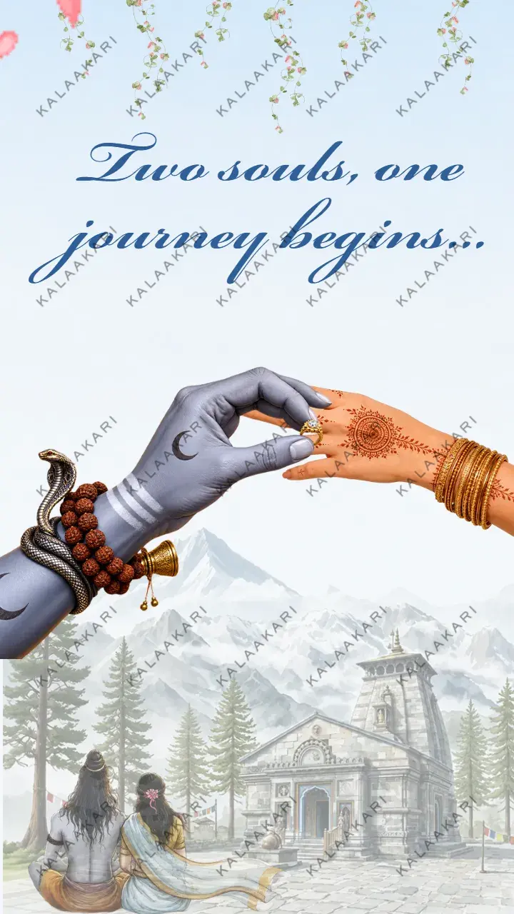 Engagement Invitation Video with Kedarnath Theme