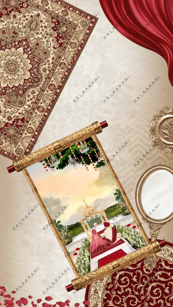 Punjabi Wedding Invitation Video for Grand Luxury Weddings