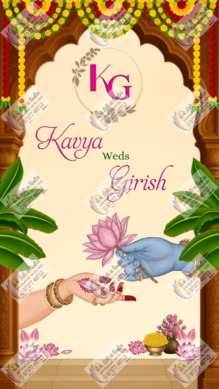 Wedding Invitation Video Template For South Indian Wedding