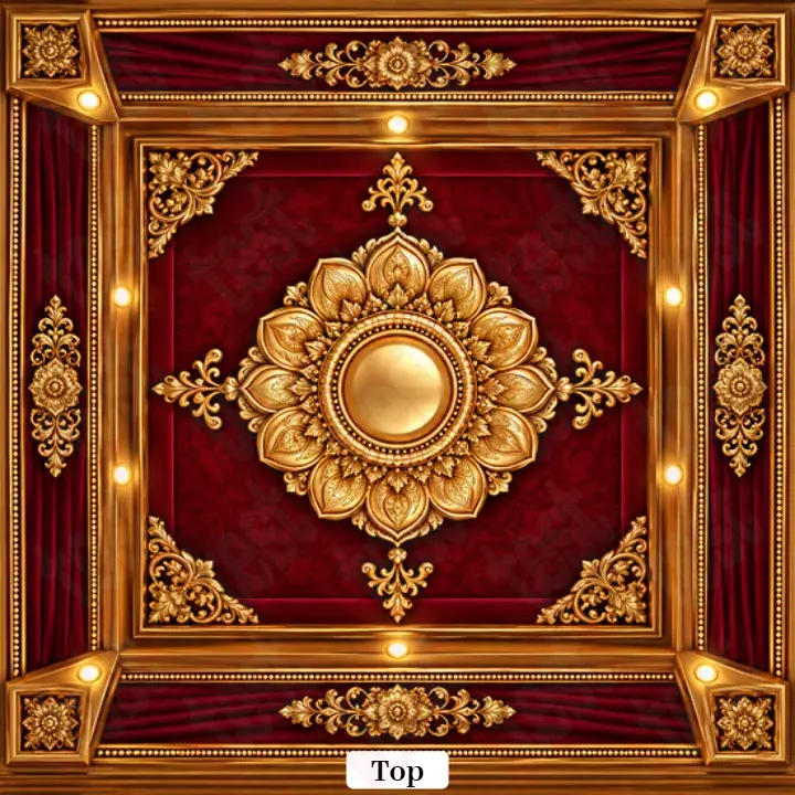 Ganesh Utsav 3D Mandap PSD Collection for Ganpati Setup