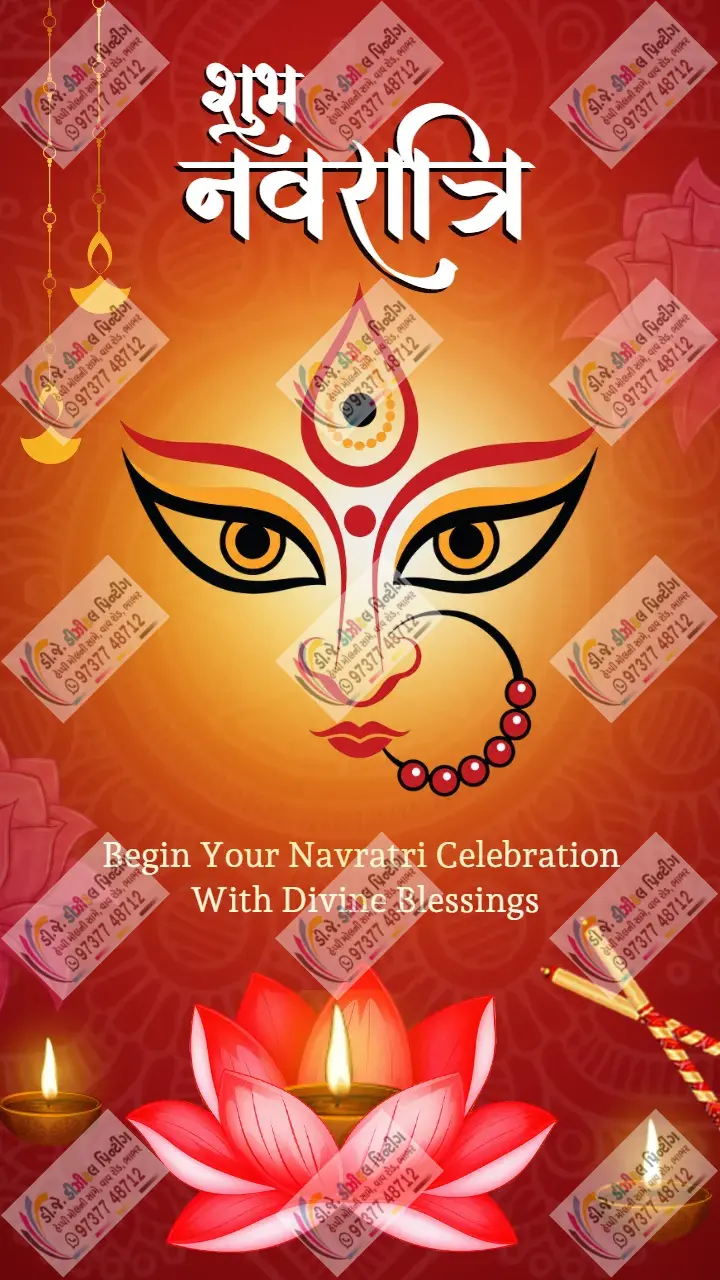 Navratri Status Video Templates for WhatsApp Sharing