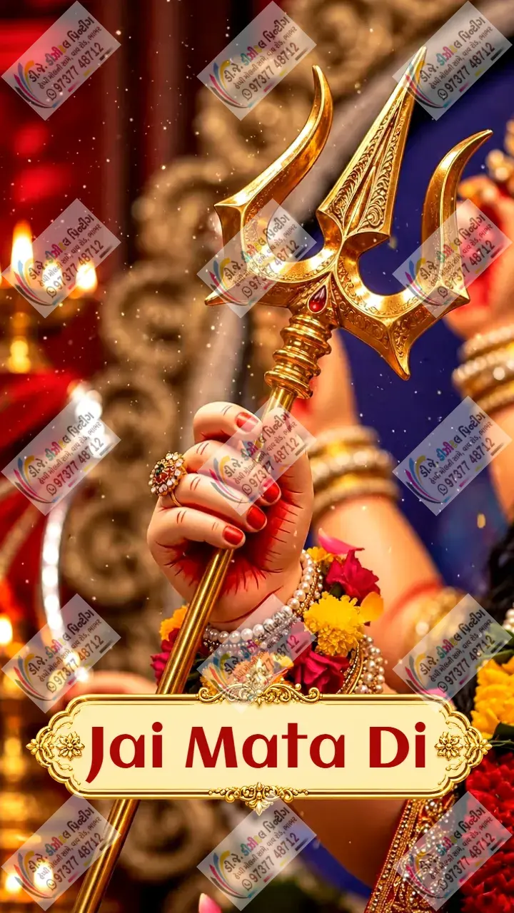 Navratri 3D Status Video for Maa Durga Devotional Wishes