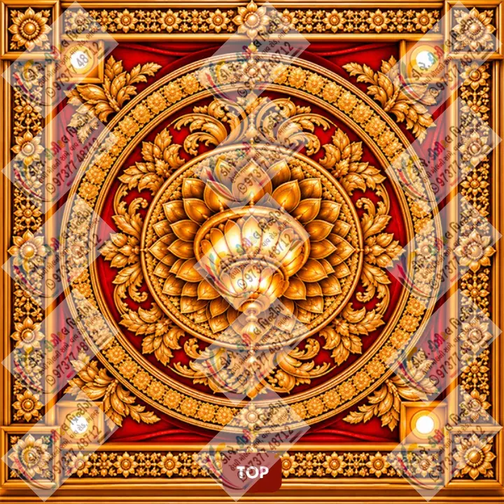 Navaratri 3D Mandap Design for Garba and Puja Events