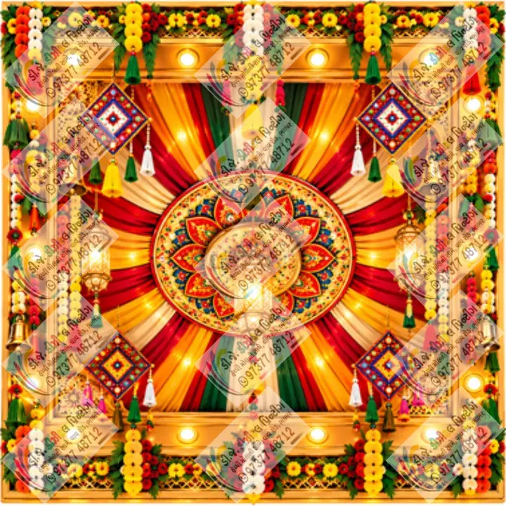 Navaratri 3D Mandap Design Ideas for Mataji Decoration