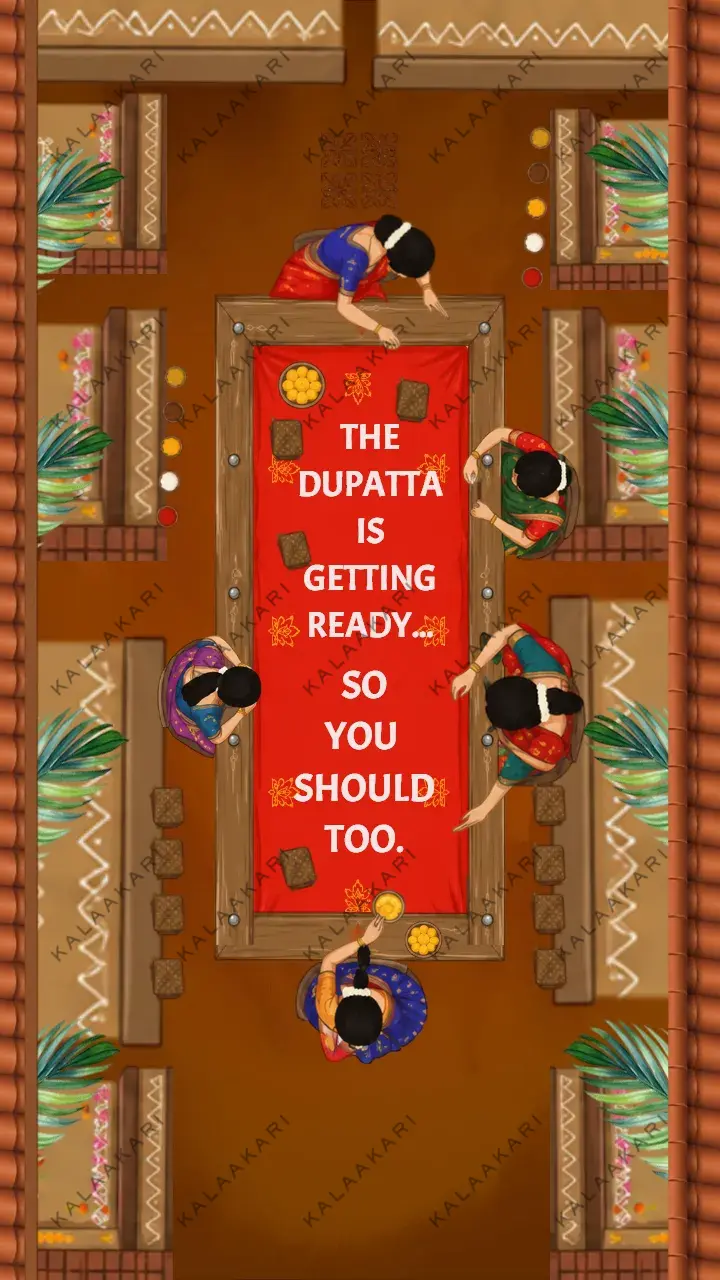Save The Date Video for Indian Village Wedding Theme