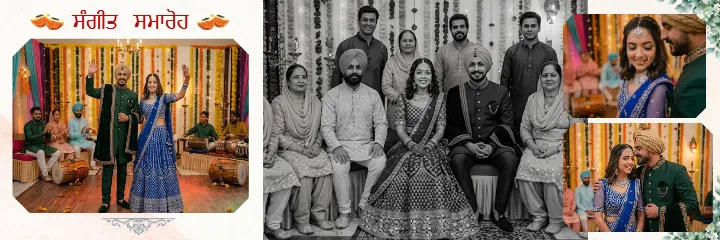 Punjabi Wedding Album Grand Sikh Wedding Photography Album