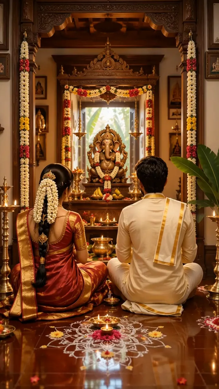 3D Tamil Wedding Invitation Video in South Indian Style