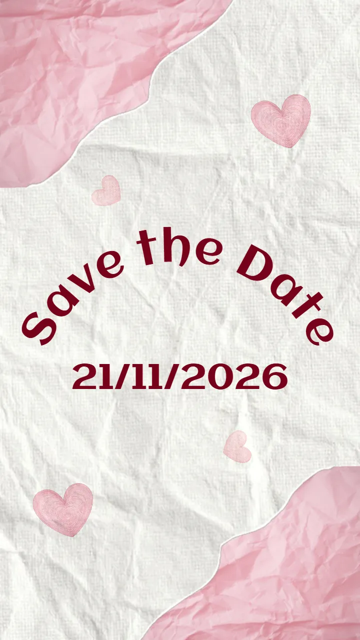 Wedding Save The Date Video to Announce Your Special Date