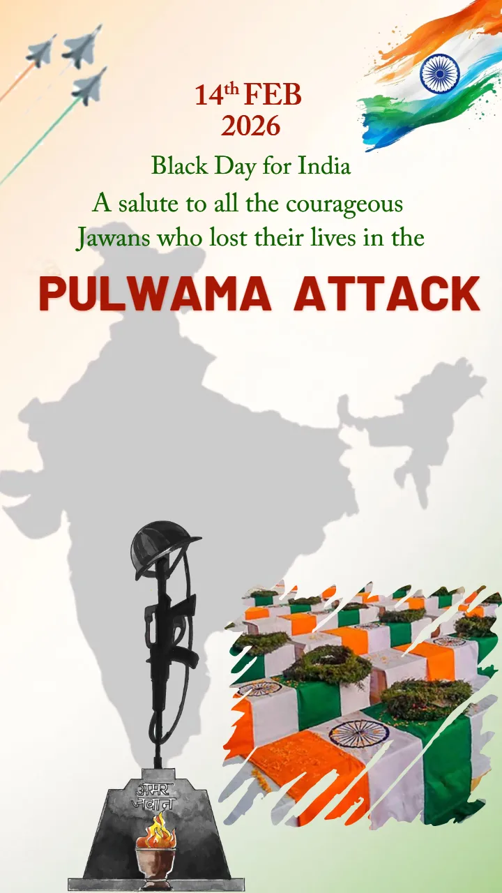 Emotional 14 February Black Day Image In English 2026