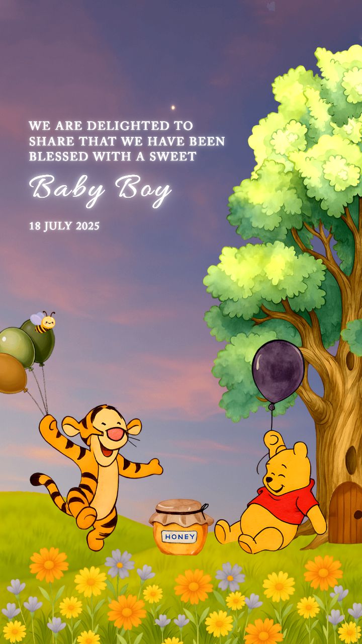 Pregnancy Announcement Videography with Cartoon Touch