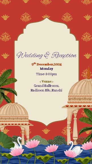 Online Editable Wedding Invitation Cards Free Download