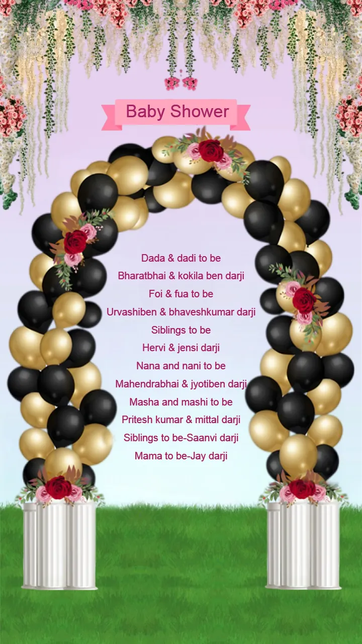 Baby Shower Invitation Video Designs for Cute Themes