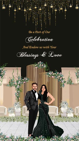 Glamorous Engagement Ceremony Decoration with Modern Touch