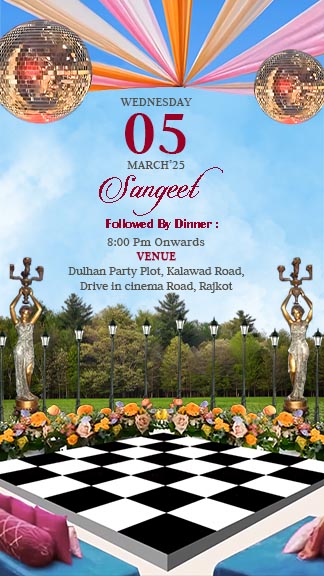 Online Heartfelt Wedding Invitation Template
