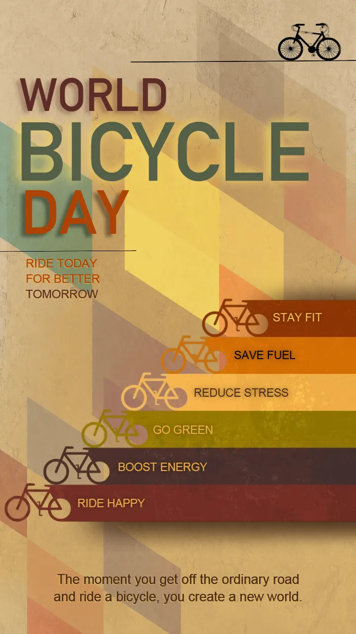 Trending World Bicycle Picture Templates for Online Sharing