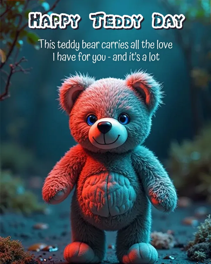 Happy Teddy Day Wishes Online Free to Share Love