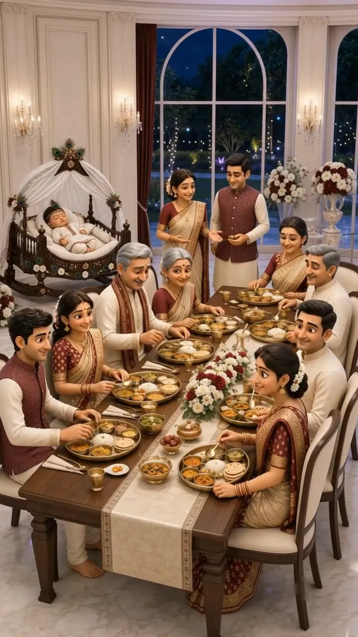 3D Kua Pujan Invitation Video for a Traditional Baby Ritual