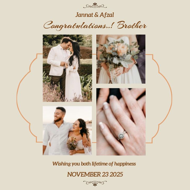 Joyful Engagement Wishes for Brother with Pure Happiness