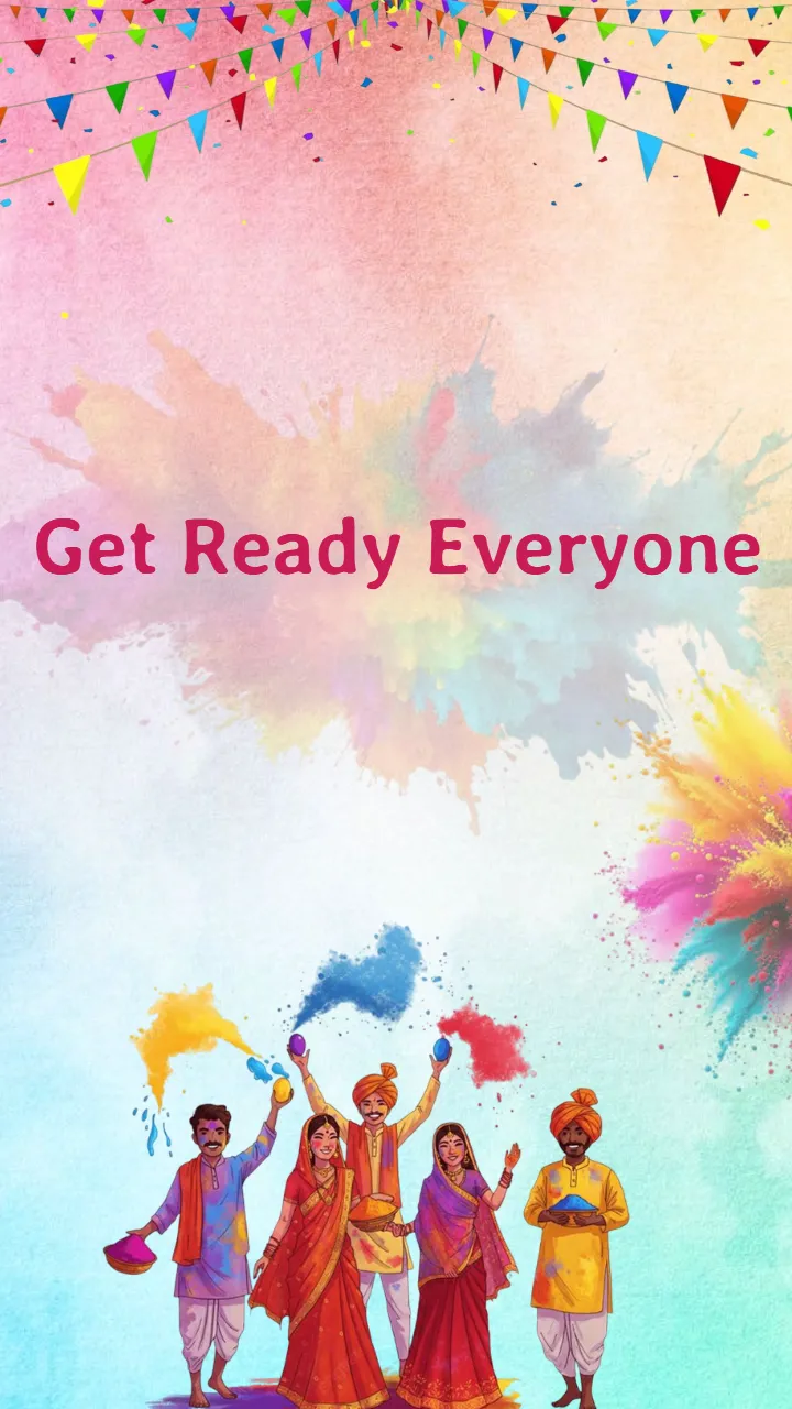 Ritual Happy Holi Festival Status Video in English 2026