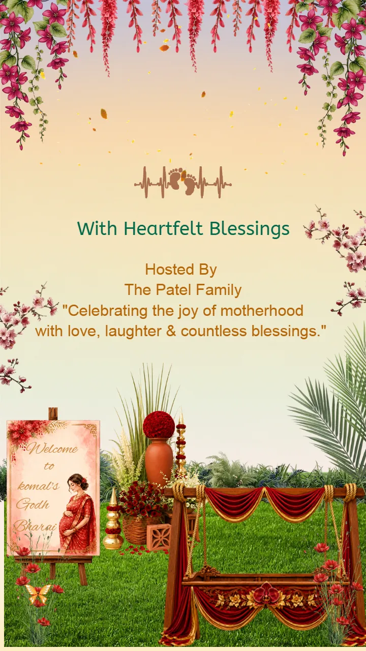 Godh Bharai Invitation Video for Mom to Be Celebration