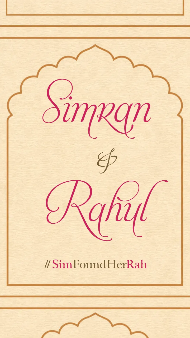 Save the Date Video with Royal Rajput Wedding Theme