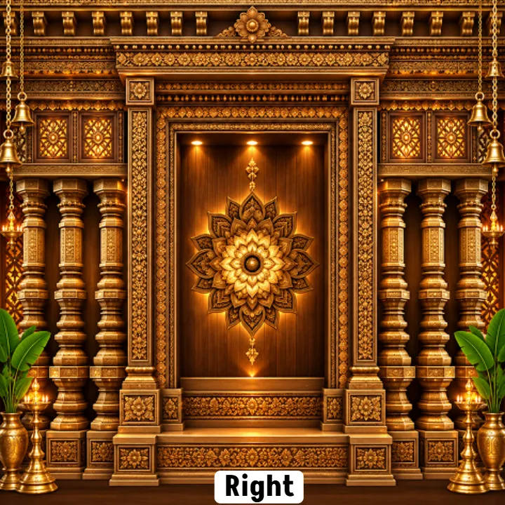 Ganpati 3D Mandap Designs and Decoration Online Ideas