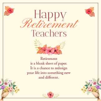 Happy Retirement Teachers Wishes and Greeting Card