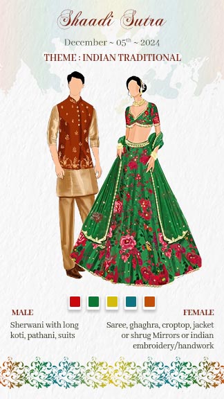 Royal Wedding Itinerary Invitation Design Ideas