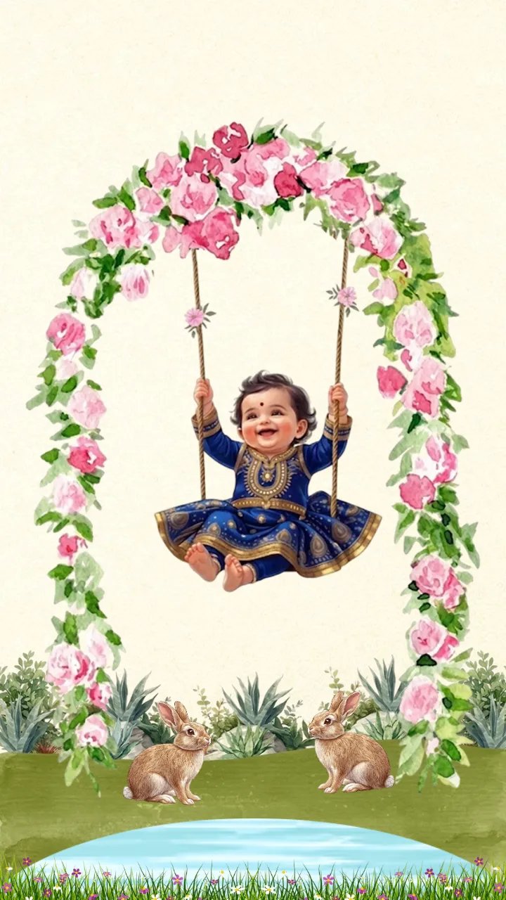 Best 1st Birthday invitation Video with BeautifulLotus Theme