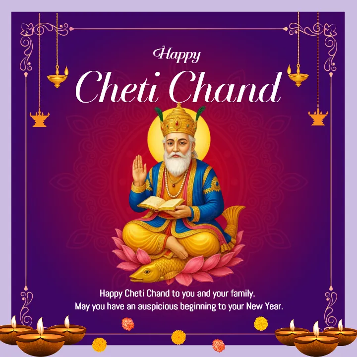 Make Happy Cheti Chand Wishes in English Download Online