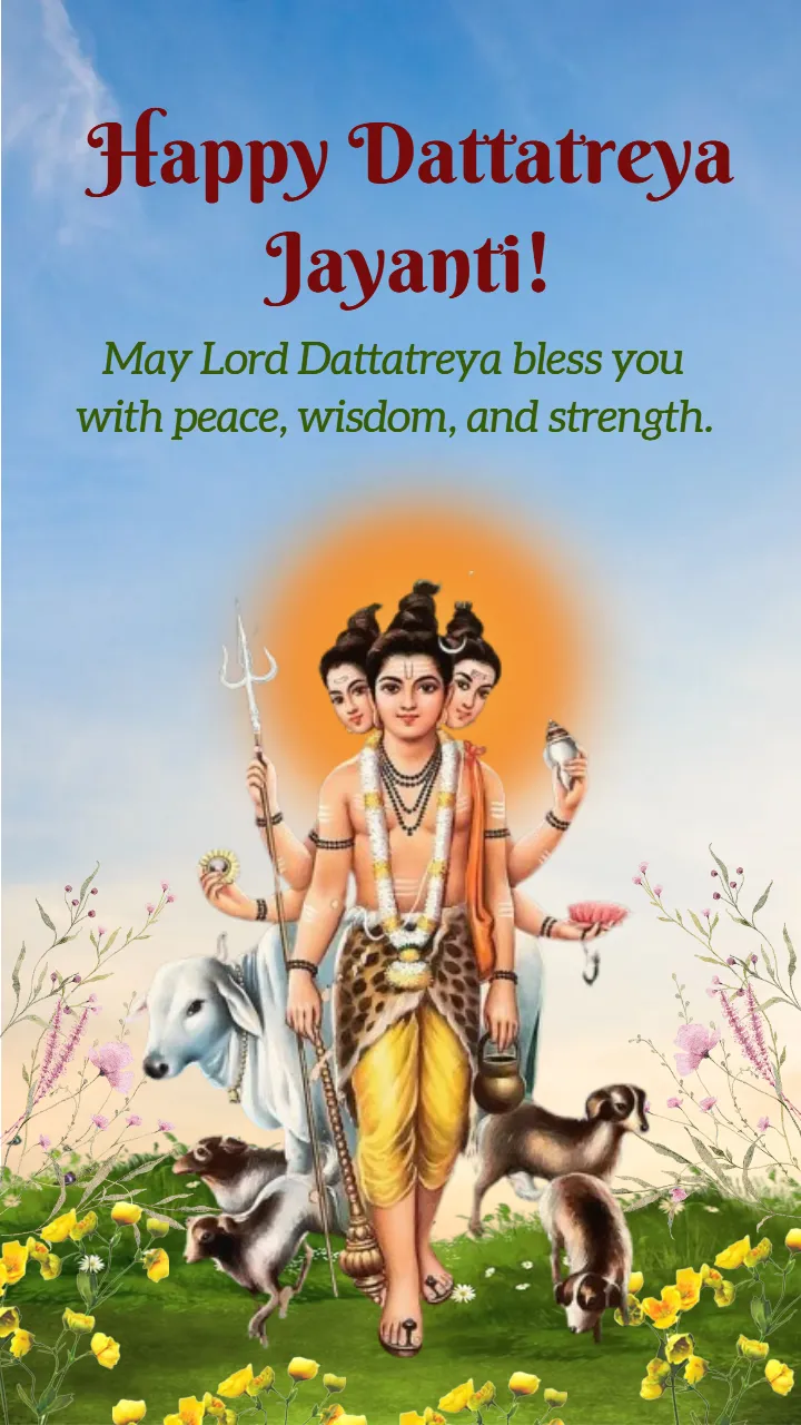 Datta Guru Photos Beautiful Devotional Art for Sharing