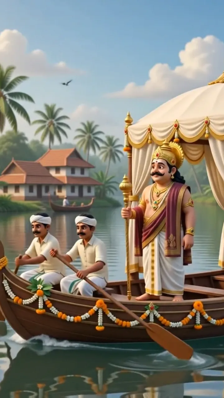 3D Thiruvonam Festival Invitation Video