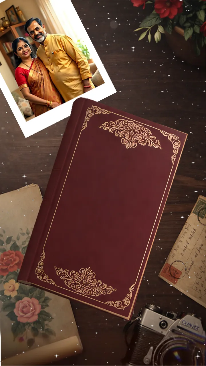 Fifty Years Anniversary Invitation with Royal Palace Theme