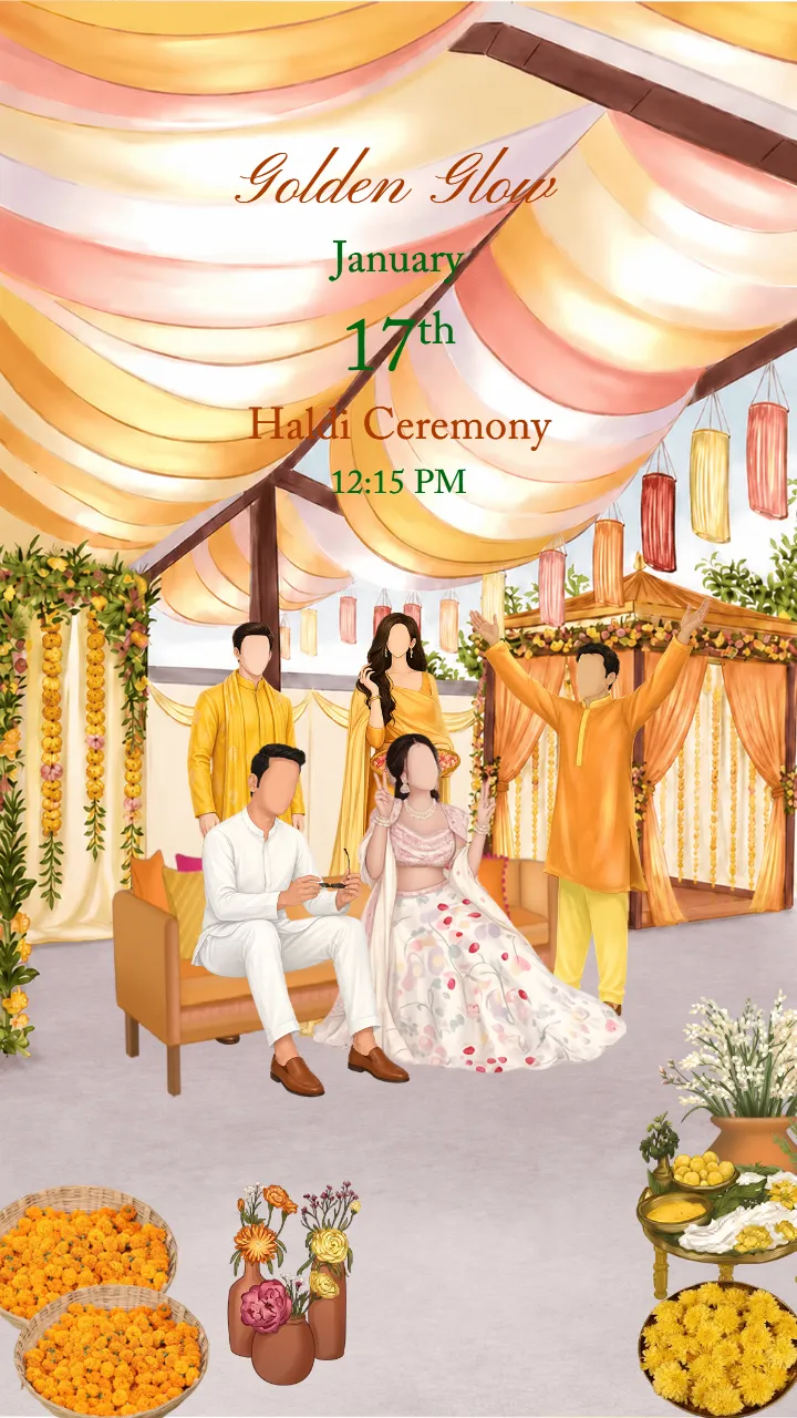 Wedding Invitation Video for Destination Wedding Itinerary