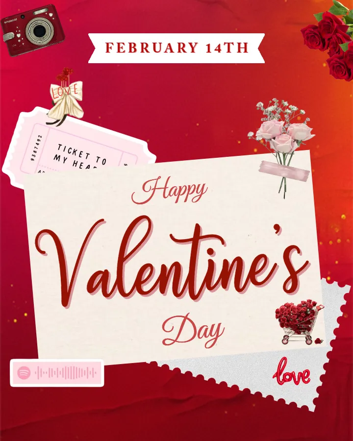 Happy Valentine Day Picture in English for Love and Wishes