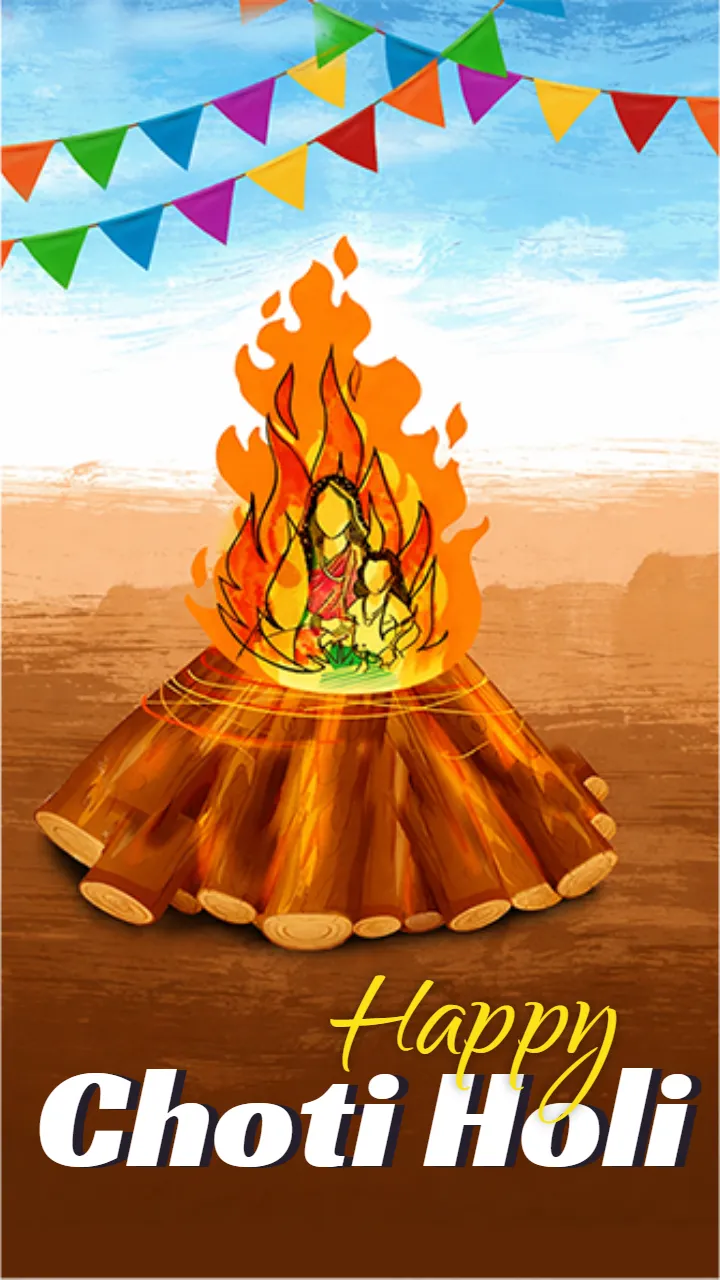 Best Happy Choti Holi Images in English Colorful Wishes