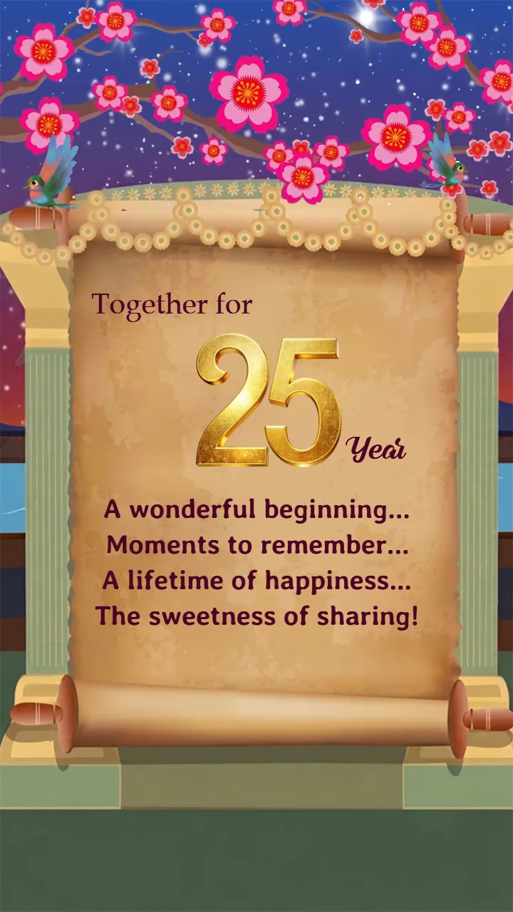 25th Wedding Anniversary video Elegant Royal Couple Event