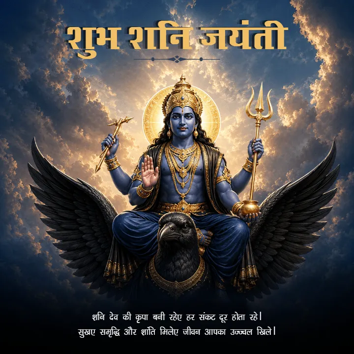 Shubh Shani Jayanti Quotes in Hindi for Divine Blessings
