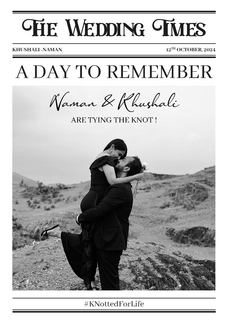 Design A Perfect Newspaper Wedding Invitation