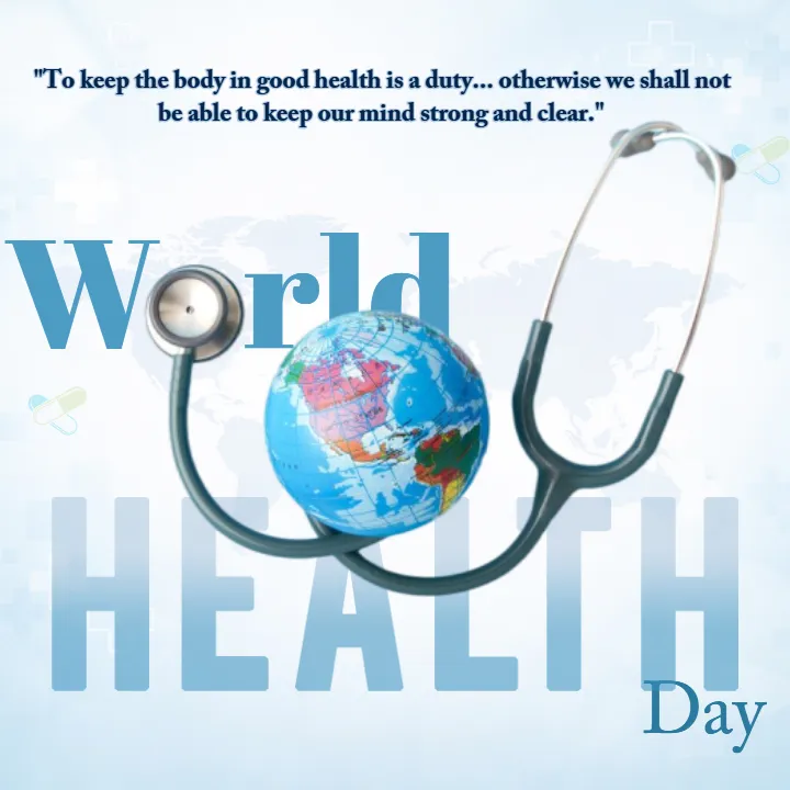 Unique World Health Day Quotes in English HD to Share