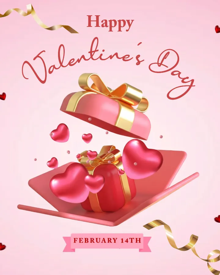 Happy Valentine Day HD Image in English for Love Wishes