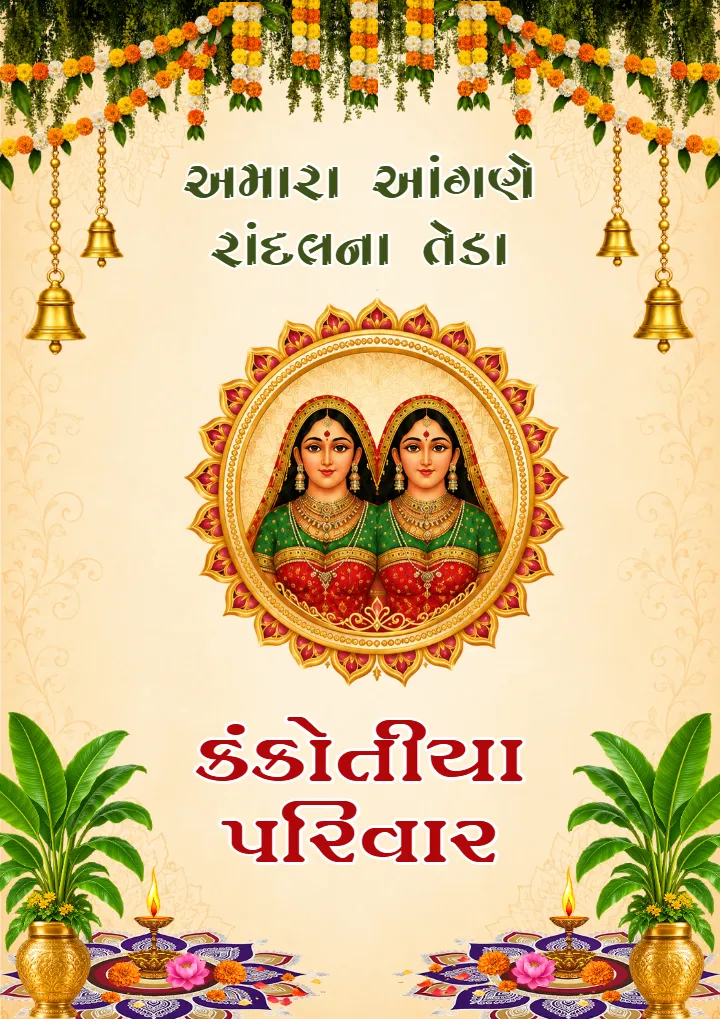 Randal Maa Welcome Board for a Family Welcome Ceremony