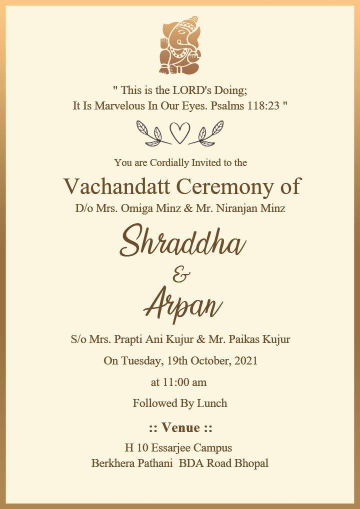 Mandala Art Wedding Invitation Card Background