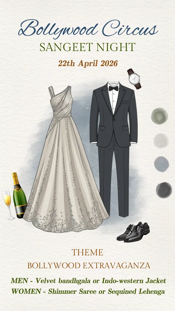 Wardrobe Planner Card to Organize Outfits for Every Occasion