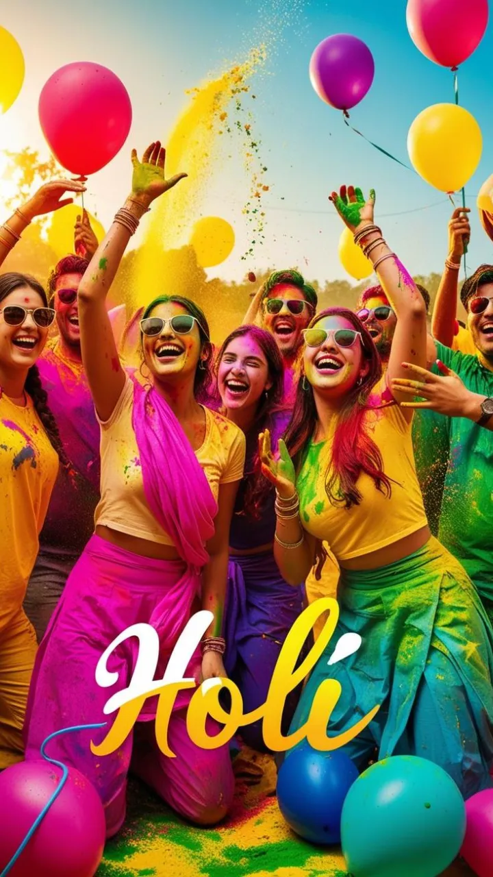Best Happy Holi Celebration Status Video in English 2026