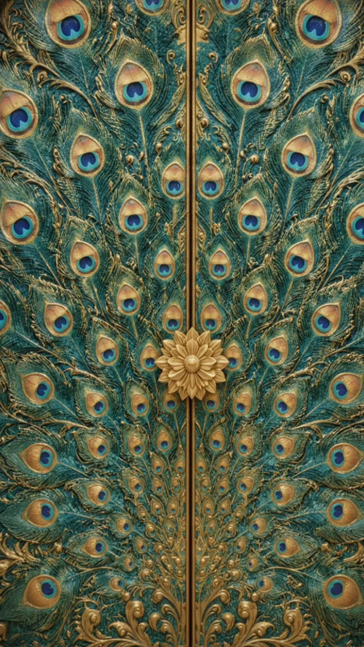 3D Wedding Invitation Video with Peacock Palace Design