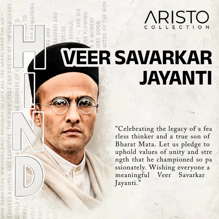 Veer Savarkar Jayanti Greetings in English for Everyone