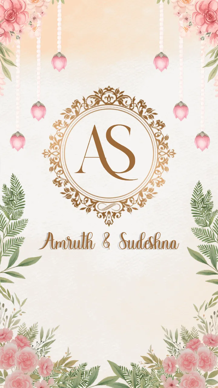 Engagement Invitation Video Template with Colourful Style