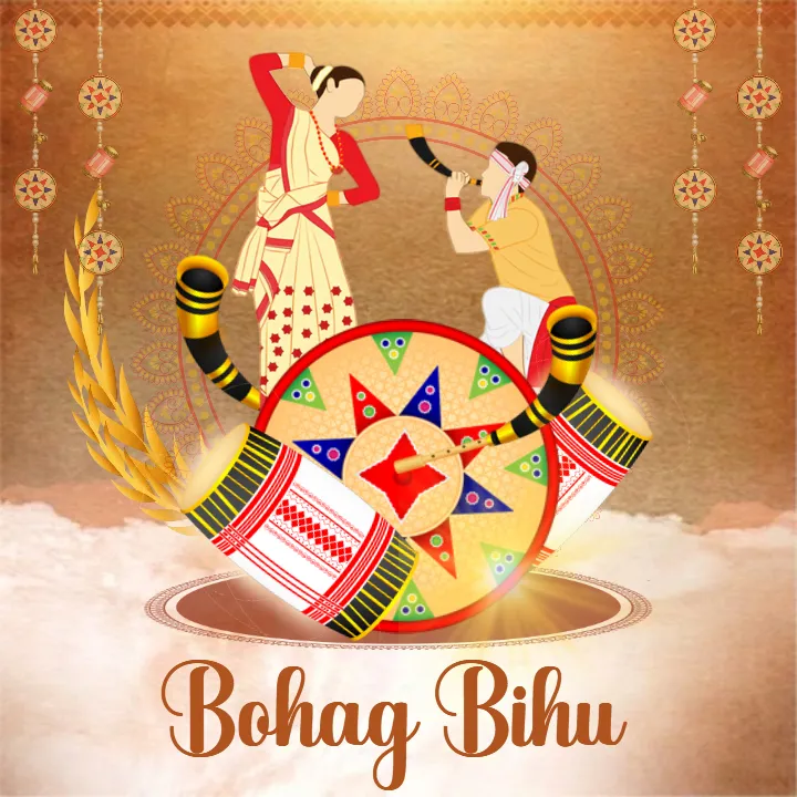 Happy Bohag Bihu Picture in English Cultural Festival HD
